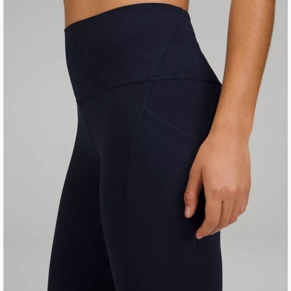 NWT lululemon align pant 25” with pockets true navy - Picture 4 of 10
